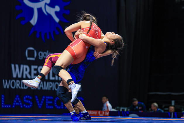 U23 World Championships 55kg WW - Shugyla Omirbek (KAZ) df. Khaliun Byambasuren (MGL)