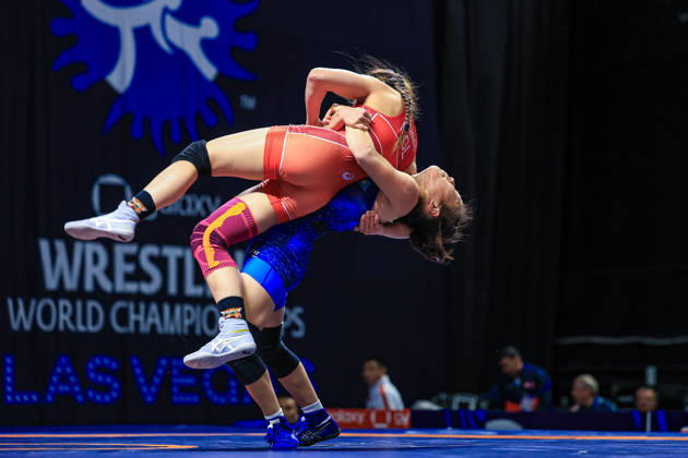 U23 World Championships 55kg WW - Shugyla Omirbek (KAZ) df. Khaliun Byambasuren (MGL)