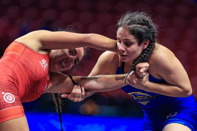 U23 World Championships 57kg WW - Anna Stratan (KAZ) df. Julia Wiktoria Nowicka (POL)