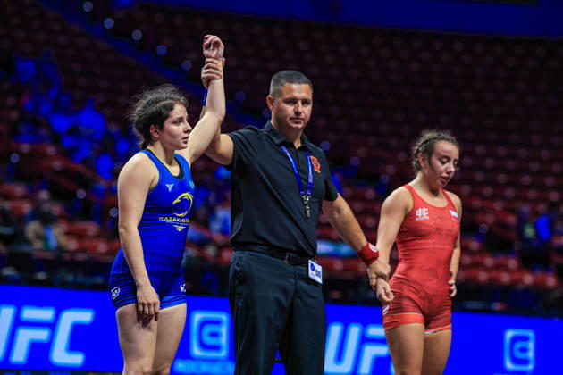 U23 World Championships 57kg WW - Anna Stratan (KAZ) df. Julia Wiktoria Nowicka (POL)