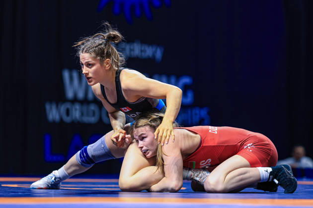U23 World Championships 57kg WW - Aryna Dzemchanka Martynava (BLR) df. Gabriela Ines Cross (CAN)