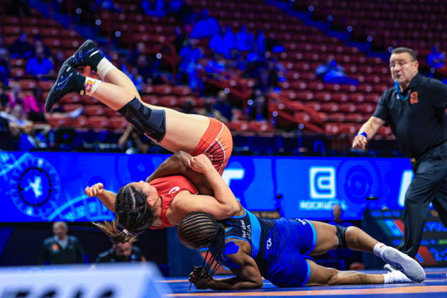 U23 World Championships 62kg WW - Adaugo Diana Nwachukwu (USA) df. Khulan Byambasuren (MGL)