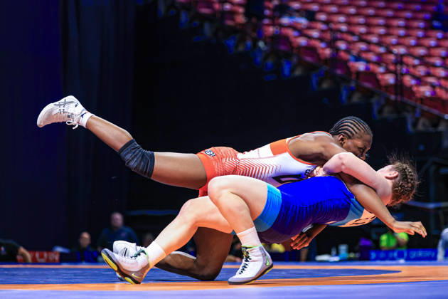 U23 World Championships 62kg WW - Adaugo Diana Nwachukwu (USA) df. Yana Tretsiak (BLR)