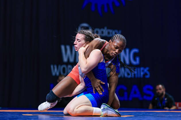 U23 World Championships 62kg WW - Adaugo Diana Nwachukwu (USA) df. Yana Tretsiak (BLR)