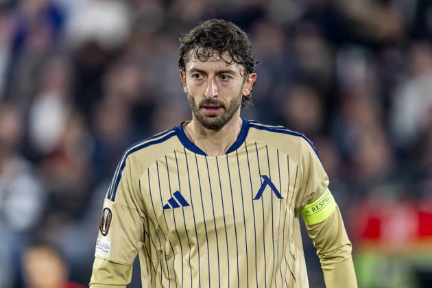 NIJMEGEN - Levski Sofia defender Kristian Dimitrov during the UEFA Europa League match between N.E.C. and Levski Sofia at Stadion De Goffert on 15 October 2026 in Nijmegen, Nederland. (Photo by DeFodi Images) -