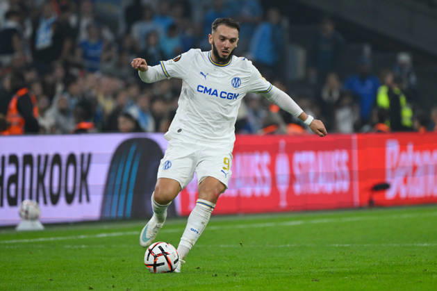 FOOTBALL : Olympique de Marseille VS Olympiakos - UEFA Europa League - 15 10 2026 Amine Gouri (OM) - UEFA Europa League match between Olympique de Marseille and Olympiakos on October 15, 2026 at the CEPAC Velodrome Stadium in Marseille. MarseilleFrance  Copyright: xWilliamxCannarellax