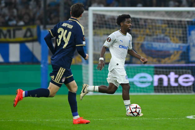 FOOTBALL : Olympique de Marseille VS Olympiakos - UEFA Europa League - 15 10 2026 Angel Gomes (OM) - UEFA Europa League match between Olympique de Marseille and Olympiakos on October 15, 2026 at the CEPAC Velodrome Stadium in Marseille. MarseilleFrance  Copyright: xWilliamxCannarellax