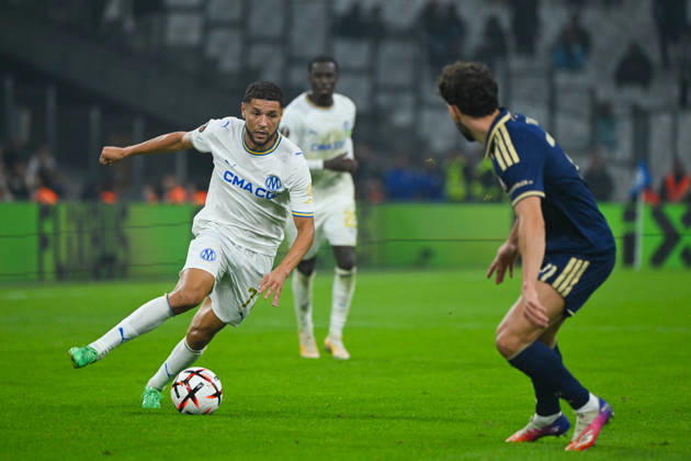 FOOTBALL : Olympique de Marseille VS Olympiakos - UEFA Europa League - 15 10 2026 Amine Harit (OM) - UEFA Europa League match between Olympique de Marseille and Olympiakos on October 15, 2026 at the CEPAC Velodrome Stadium in Marseille. MarseilleFrance  Copyright: xWilliamxCannarellax