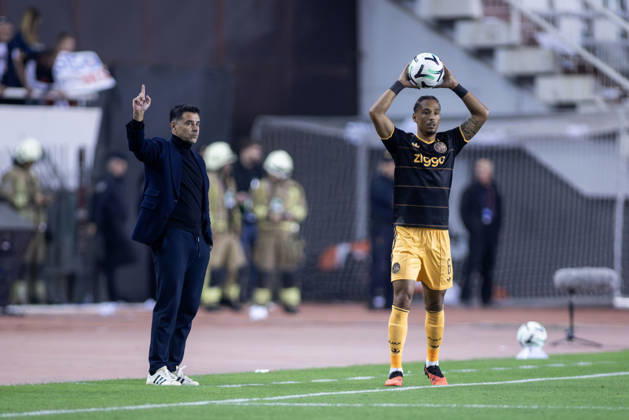 October 15, 2026, Split, Dalmatia, Croatia: Ajax coach Michel Sanchez during the UEFA Conference League match between Hadjuk Split and AFC Ajax Amsterdam. Split Croatia - ZUMAp210 20261015_zsp_p210_036 Copyright: xMajaxPrgometx