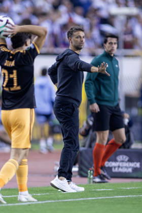 October 15, 2026, Split, Dalmatia, Croatia: Gonzalo Garcia, head coach of HNK Hajduk Split, during the UEFA Conference League match between HNK Hajduk Split (CRO) and AFC Ajax Amsterdam (NL) at Poljud Stadium. Split Croatia - ZUMAp210 20261015_zsp_p210_043 Copyright: xMajaxPrgometx