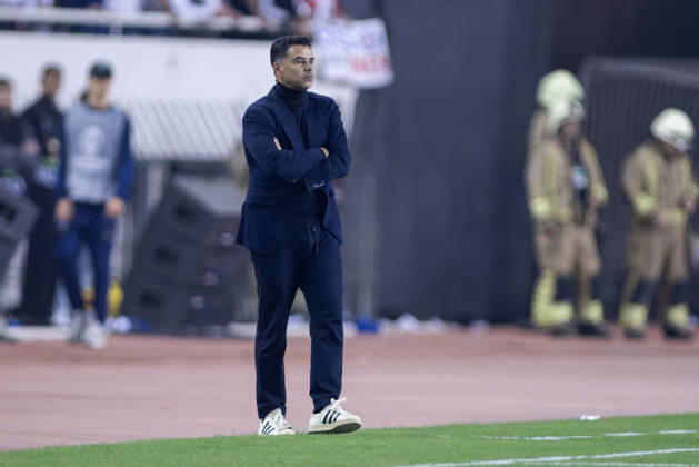 October 15, 2026, Split, Dalmatia, Croatia: Ajax coach Michel Sanchez during the UEFA Conference League match between Hadjuk Split and AFC Ajax Amsterdam. Split Croatia - ZUMAp210 20261015_zsp_p210_048 Copyright: xMajaxPrgometx