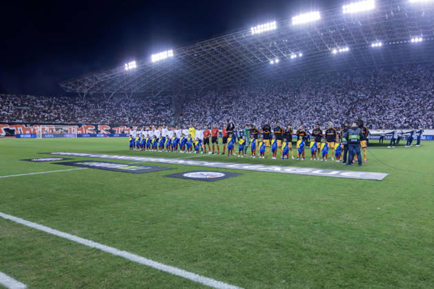 October 15, 2026, Split, Dalmatia, Croatia: Players line up before UEFA Conference League 2026 27 League match between HNK Hajduk Split and AFC Ajax Amsterdam at Poljud Stadium. Split Croatia - ZUMAp210 20261015_zsp_p210_054 Copyright: xMajaxPrgometx