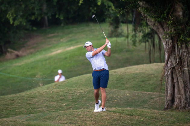 October 16, 2026, Coloane, Macao Sar, China: Peter UIHLEIN form USA.Round 2 in the Macao Open Golf at Macau Golf & Country Club. Coloane China - ZUMAr144 20261016_zap_r144_059 Copyright: xJaynexRussellx