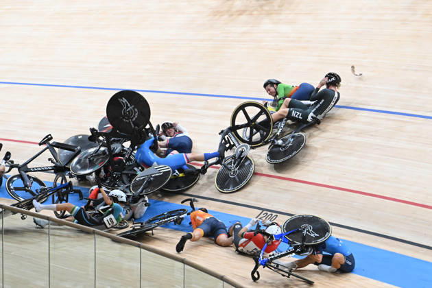 16-10-2026 World Championships Elite Women Track; Giornata 03; 2026, Olanda; 2026, Italia; Wiebes, Lorena; Balsamo, Elisa; Shanghai - Velodromo; 