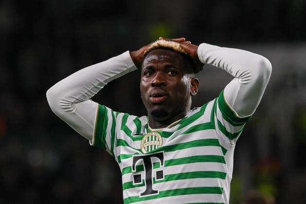 Ferencvaros V Viktoria Plzen - UEFA Europa League 2026 27 League Phase Match Day 2 Bamidele Yusuf of Ferencvaros reacts during the UEFA Europa League 2026 27 League Phase Matchday 2 match between Ferencvaros and Viktoria Plzen at Groupama Arena in Budapest, Hungary, on October 15, 2026. Budapest Hungary  Copyright: xPalxGöllnerx originalFilename:gollner-notitle261015_npflN.jpg