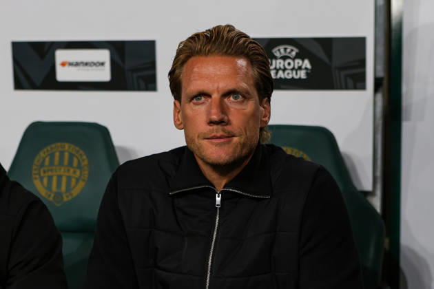 Ferencvaros V Viktoria Plzen - UEFA Europa League 2026 27 League Phase Match Day 2 Radoslav Kovac, head coach of Viktoria Plzen, is pictured during the UEFA Europa League 2026 27 League Phase Matchday 2 match between Ferencvaros and Viktoria Plzen at Groupama Arena in Budapest, Hungary, on October 15, 2026. Budapest Hungary  Copyright: xPalxGöllnerx originalFilename:gollner-notitle261015_npvgT.jpg