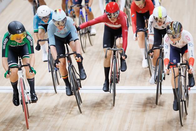 Belgian Lotte Kopecky pictured in action during the Scratch race of the Women s Omnium event at the UCI Track cycling, Rad, Radsport, Bahnrad, Bahn World Championships in Shanghai, China on Friday 16 October 2026. The worlds are taking place from 14 to 18 October 2026. BENOITxDOPPAGNE  x189962882x