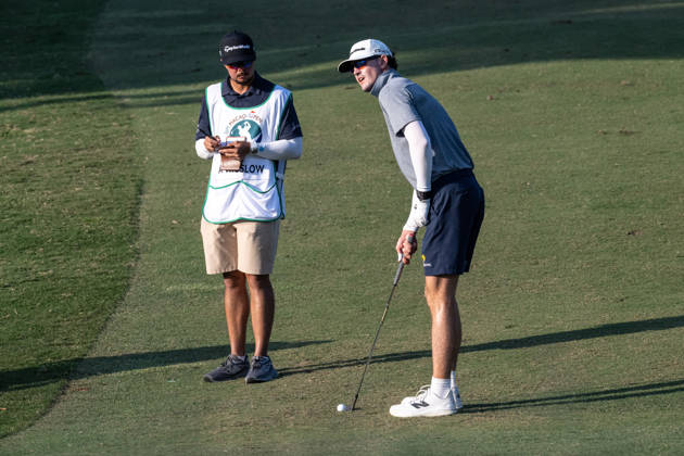 October 16, 2026, Coloane, Macao Sar, China: American, Austen TRUSLOW, finishes -10par putting him in tied 2nd place. Round 2 in the Macao Open Golf at Macau Golf & Country Club. Macau Open Golf Round 2  - ZUMAr144 20261016_zap_r144_100 Copyright: xJaynexRussellx