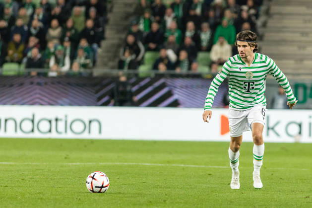 Ferencvaros v Viktoria Plzen, UEFA Europa League, Budapest, Hungary Budapest, Hungary. 15th, October 2026. Adam Nagy (6) of Ferencvaros seen during the UEFA Europa League match between Ferencvaros and Viktoria Plzen at Groupama Arena in Budapest. Hungary, Budapest, Groupama Arena Copyright: xGonzalesxPhoto BalazsxPopalx