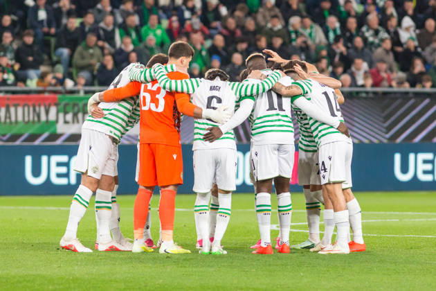 Ferencvaros v Viktoria Plzen, UEFA Europa League, Budapest, Hungary Budapest, Hungary. 15th, October 2026. The players of Ferencvaros unite in a huddle during the UEFA Europa League match between Ferencvaros and Viktoria Plzen at Groupama Arena in Budapest. Hungary, Budapest, Groupama Arena Copyright: xGonzalesxPhoto BalazsxPopalx