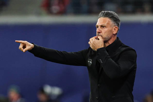 Trainer Martin Demichelis (RB Leipzig) - Champions League Gruppenphase Saison 2026-2027 Punktspiel RB Leipzig vs.PSV Eindhoven in der Red Bull Arena in Leipzig - Fussball,Deutschland,Mann,Männer,13.10.2026