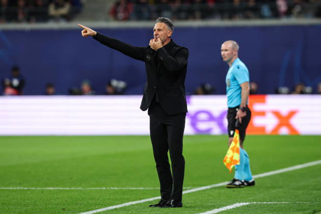 Trainer Martin Demichelis (RB Leipzig) - Champions League Gruppenphase Saison 2026-2027 Punktspiel RB Leipzig vs.PSV Eindhoven in der Red Bull Arena in Leipzig - Fussball,Deutschland,Mann,Männer,13.10.2026