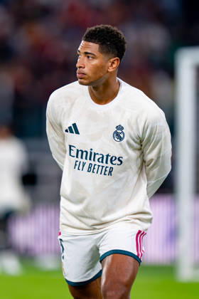 AS Roma v Real Madrid C.F. - UEFA Champions League 2026 27 League Phase MD2 Jude Bellingham of Real Madrid CF looks on during the AS Roma v Real Madrid C.F. - UEFA Champions League 2026 27 League Phase MD2 at Stadio Olimpico on October 14, 2026 in Rome, Italy Rome Stadio Olimpico Lazio Italy Copyright: xGiuseppexMaffiax 261014_UCL_Roma-RealMadrid_GM_04232