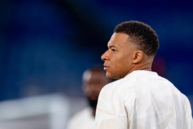 AS Roma v Real Madrid C.F. - UEFA Champions League 2026 27 League Phase MD2 Kylian Mbappe of Real Madrid CF looks on during the AS Roma v Real Madrid C.F. - UEFA Champions League 2026 27 League Phase MD2 at Stadio Olimpico on October 14, 2026 in Rome, Italy Rome Stadio Olimpico Lazio Italy Copyright: xGiuseppexMaffiax 261014_UCL_Roma-RealMadrid_GM_04255