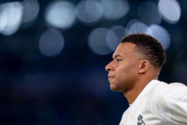 AS Roma v Real Madrid C.F. - UEFA Champions League 2026 27 League Phase MD2 Kylian Mbappe of Real Madrid CF looks on during the AS Roma v Real Madrid C.F. - UEFA Champions League 2026 27 League Phase MD2 at Stadio Olimpico on October 14, 2026 in Rome, Italy Rome Stadio Olimpico Lazio Italy Copyright: xGiuseppexMaffiax 261014_UCL_Roma-RealMadrid_GM_04306