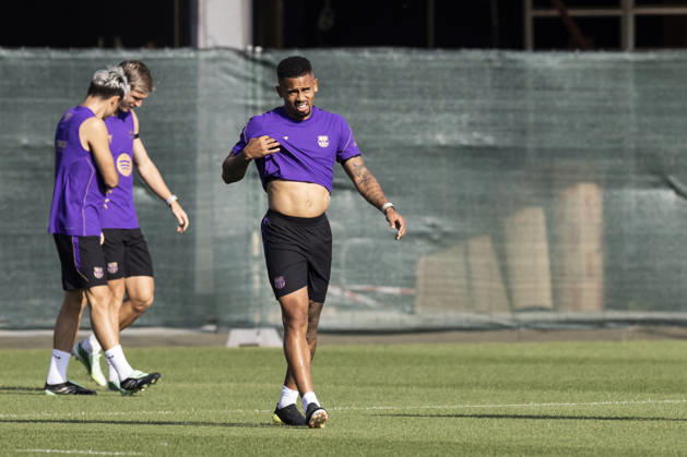 October 16, 2026, Sant Joan Despi, Barcelona, Spain: Gabriel Jesus during the training day of FC Barcelona, Barca ahead the Spanish League, Laliga EA Sports, football match against Real Betis at Ciudad Esportiva Joan Gamper on October 16, 2026 in Sant Joan Despi, Barcelona, Spain. FC Barcelona Training And press conference, PK, Pressekonferenz - LaLiga EA Sports - ZUMAa181 20261016_zaa_a181_032 Copyright: xJavierxBorregox