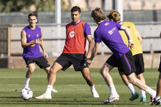 October 16, 2026, Sant Joan Despi, Barcelona, Spain: Rodri during the training day of FC Barcelona, Barca ahead the Spanish League, Laliga EA Sports, football match against Real Betis at Ciudad Esportiva Joan Gamper on October 16, 2026 in Sant Joan Despi, Barcelona, Spain. FC Barcelona Training And press conference, PK, Pressekonferenz - LaLiga EA Sports - ZUMAa181 20261016_zaa_a181_038 Copyright: xJavierxBorregox