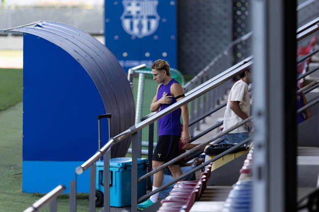 October 16, 2026, Sant Joan Despi, Barcelona, Spain: SANT JOAN DESPI, SPAIN - OCTOBER 16: Fermin Lopez of FC Barcelona, Barca take part in a training session ahead of the LaLiga EA Sports match against Real Betis on October 16, 2026, at the Ciutat Esportiva Joan Gamper in Sant Joan Despi, Barcelona, Spain. FC Barcelona Train Ahead Of Real Betis Match - ZUMAs316 20261016_znp_s316_007 Copyright: xMartixSeguraxRamonedax