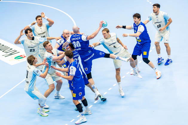 16.10.2026, GER, Handball, Maenner, Saison 26 27, Opel 1.Bl, 9.Spieltag, ThSV Eisenach - VfL Gummersbach Dominik Solak (ThSV Eisenach,30) 99817 Eisenach Werner-Assmann-Halle Am Sportp Thueringen Deutschland