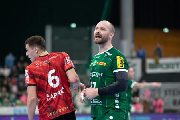 Handball, HBL2: SC DHfK Leipzig - ASV Hamm-Westfalen; 16.10.2026 Moritz Preuss (67, SC DHfK Leipzig). Handball, 2. Bundesliga, Saison 2026 2027, 8. Spieltag: SC DHfK Leipzig vs. ASV Hamm-Westfalen am 16.10.2026 in der Quarterback Immobilien Arena Leipzig. Copyright: xBEAUTIFULxSPORTS JanxKaeferx