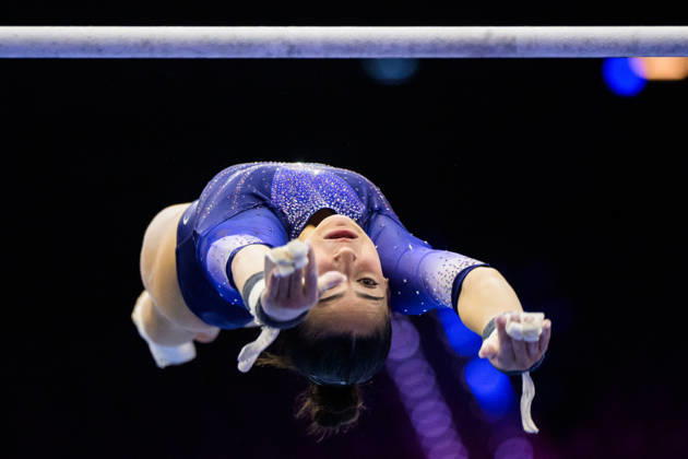 261016 Yali Shoshani of Israel at a women’s podium training session during day -1 of the 2026 Artistic Gymnastics World Championships on October 16, 2026 in Rotterdam. Photo: Joel Marklund BILDBYRÅN kod JM JM0858 bbeng artistisk gymnastik artistic gymnastics gymnastik-vm vm artistic gymnastics world championships dam Copyright: JOELxMARKLUND BB261016JM014