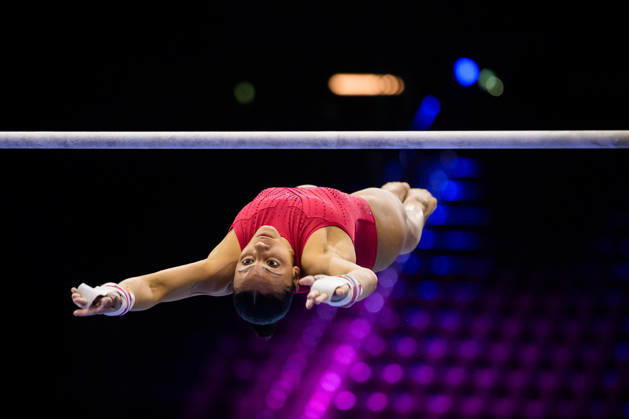 261016 Becky Downie of Great Britain at a women’s podium training session during day -1 of the 2026 Artistic Gymnastics World Championships on October 16, 2026 in Rotterdam. Photo: Joel Marklund BILDBYRÅN kod JM JM0858 bbeng artistisk gymnastik artistic gymnastics gymnastik-vm vm artistic gymnastics world championships dam Copyright: JOELxMARKLUND BB261016JM032