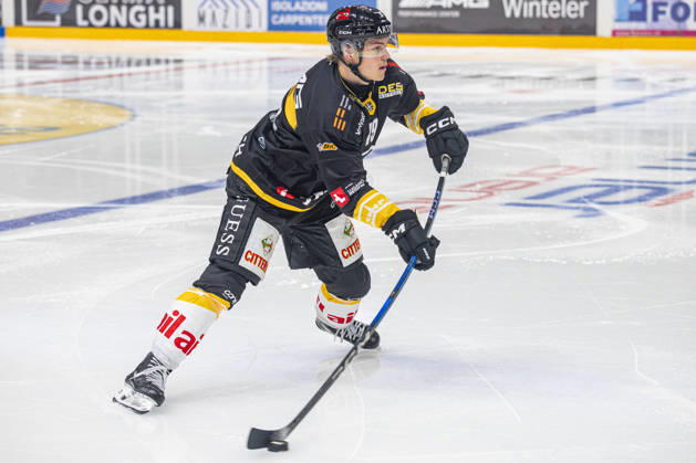 LUGANO, SWITZERLAND - OCTOBER 16: Rasmus Kupari of Lugano in action during the game between HC Lugano v HC Davos at the Corner Arena on October 16, 2026 in Lugano, Switzerland. Lugano Ticino Switzerland Copyright: xJustPictures.ch JarixPestelaccix jp-en-EuSpIm-JP6_JAr_NL_HCL_HCDavos_16Ott2026_000263
