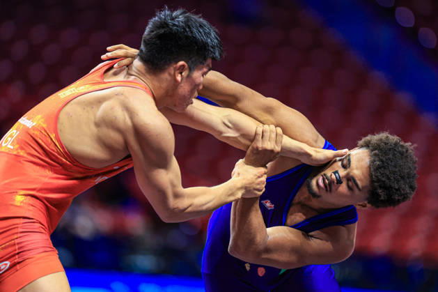 U23 World Championships 86kg FS - Batbilguun Naadambat (MGL) df. Matteo Alcidio Louis Monteiro Furtado Tresse (CPV)