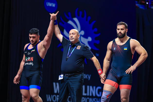 U23 World Championships 125kg FS - Abolfazl Mohammad Mohammad Nezhad (IRI) df. Volodymyr Kochanov (UKR)