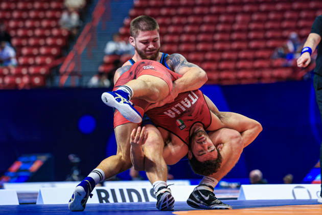 U23 World Championships 92kg FS - Gabriele Niccolini (ITA) df. Seth Richard Shumate (USA)