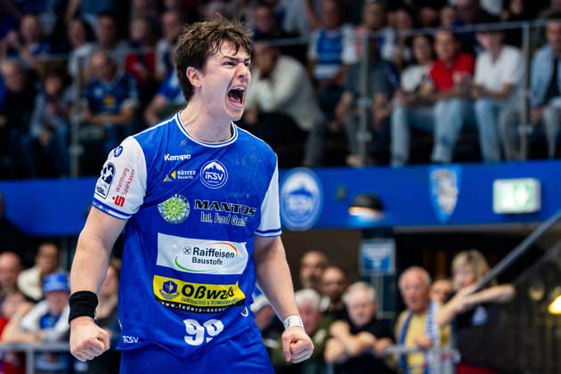 16.10.2026, GER, Handball, Maenner, Saison 26 27, Opel 1.Bl, 9.Spieltag, ThSV Eisenach - VfL Gummersbach Tillman Leu (ThSV Eisenach,99) 99817 Eisenach Werner-Assmann-Halle Am Sportp Thueringen Deutschland