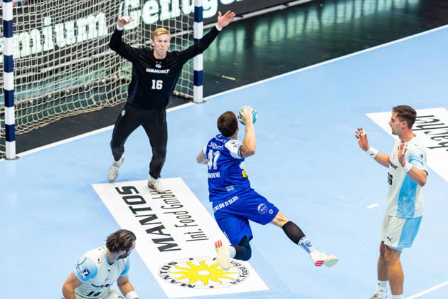 16.10.2026, GER, Handball, Maenner, Saison 26 27, Opel 1.Bl, 9.Spieltag, ThSV Eisenach - VfL Gummersbach Vukasin Antonijevic (ThSV Eisenach, 41) 99817 Eisenach Werner-Assmann-Halle Am Sportp Thueringen Deutschland