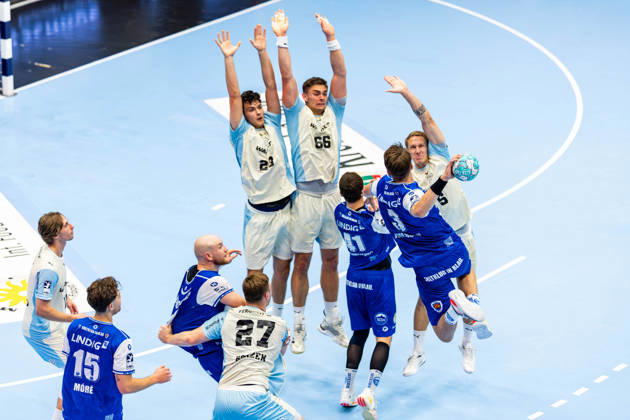 16.10.2026, GER, Handball, Maenner, Saison 26 27, Opel 1.Bl, 9.Spieltag, ThSV Eisenach - VfL Gummersbach Oskar Joelsson (ThSV Eisenach,3) 99817 Eisenach Werner-Assmann-Halle Am Sportp Thueringen Deutschland