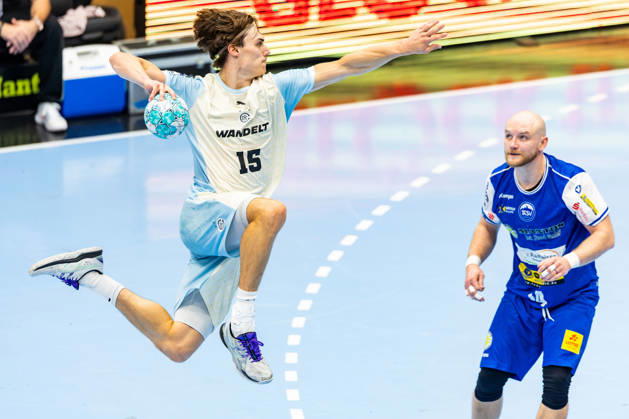 16.10.2026, GER, Handball, Maenner, Saison 26 27, Opel 1.Bl, 9.Spieltag, ThSV Eisenach - VfL Gummersbach Miro Schluroff (VfL Gummersbach) 99817 Eisenach Werner-Assmann-Halle Am Sportp Thueringen Deutschland