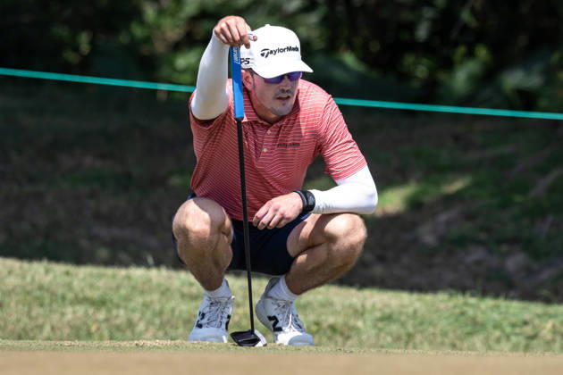 October 17, 2026, Coloane, Macao Sar, China: Austen TRUSLOW from the USA.Round 3 in the Macao Open Golf at Macau Golf & Country Club. Coloane China - ZUMAr144 20261017_zap_r144_008 Copyright: xJaynexRussellx