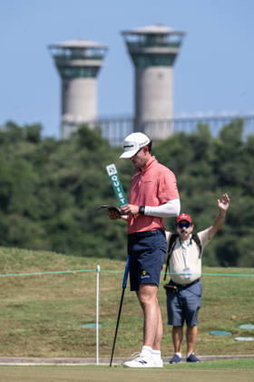 October 17, 2026, Coloane, Macao Sar, China: Austen TRUSLOW from the USA.Round 3 in the Macao Open Golf at Macau Golf & Country Club. Coloane China - ZUMAr144 20261017_zap_r144_013 Copyright: xJaynexRussellx