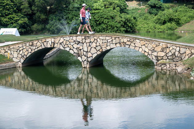 October 17, 2026, Coloane, Macao Sar, China: Austen TRUSLOW from the USA.Round 3 in the Macao Open Golf at Macau Golf & Country Club. Macau Open Golf Round 3  - ZUMAr144 20261017_zap_r144_009 Copyright: xJaynexRussellx