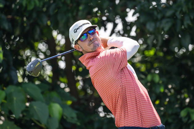 October 17, 2026, Coloane, Macao Sar, China: Austen TRUSLOW from the USA.Round 3 in the Macao Open Golf at Macau Golf & Country Club. Coloane China - ZUMAr144 20261017_zap_r144_016 Copyright: xJaynexRussellx