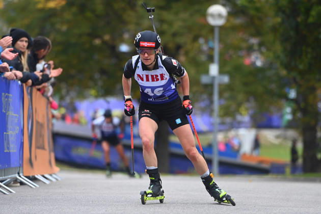 Janina HETTICH WALZ (GER),Aktion, Loop One-Biathlon Opening Festival im Olympiapark in Muenchen am 17.10.2026.