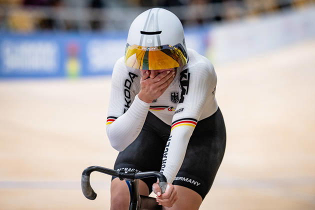 GRABOSCH Pauline Sophie: UCI Track cycling, Rad, Radsport, Bahnrad, Bahn World Championships 2026 GRABOSCH Pauline Sophie ( GER ) Germany Querformat - quer - horizontal - Landscape - Event Veranstaltung: UCI Track Cycling World Championships 2026 - Category Kategorie: Cycling - Track Cycling World Championships - Elite Women - Location Ort: Asia - China - Shanghai - Chongming - Shanghai Velodrome - Discipline: Individual Time Trail ( ITT ) - Distance: 1000 m - Date Datum: 17.10.2026 Saturday Day 4 -